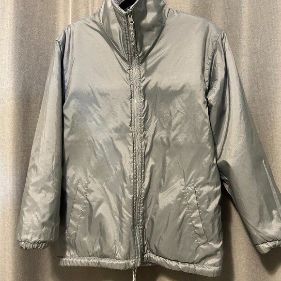 Vintage Timber Trail Reversible Fleece Jacket  - Unisex Men Medium Women Large - Picture 5 of 11